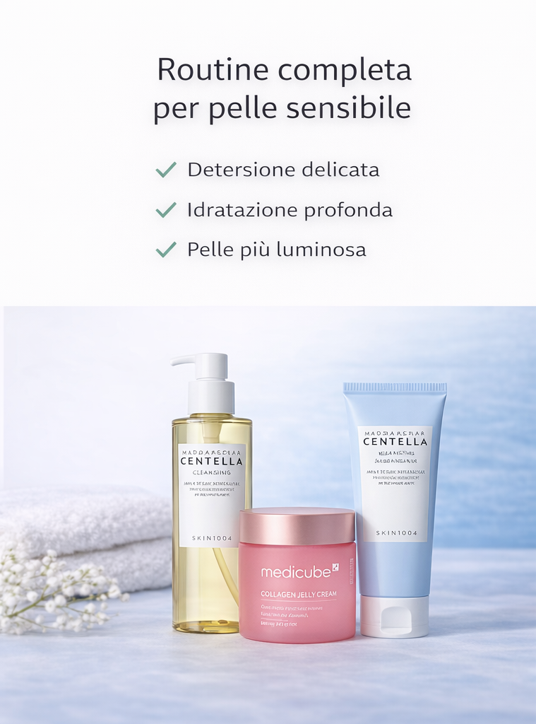 Routine Completa Lenitiva – Pelle Sensibile